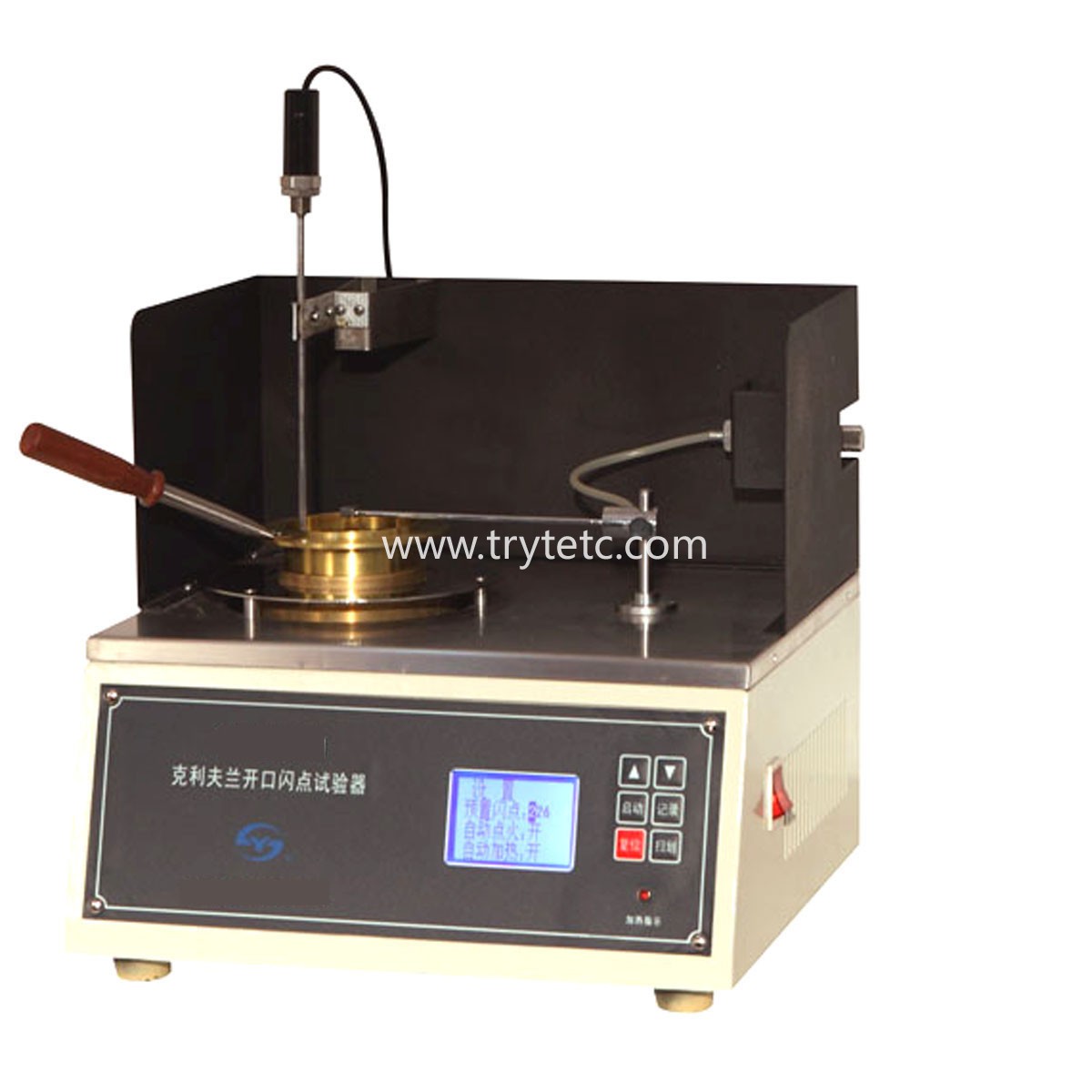 TR-TC-3536-1 Semi-automatic Cleveland Open Cup Flash Point Tester