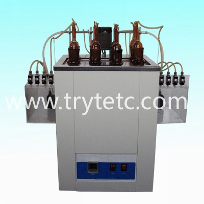 Silver strip corrosion tester for jet fuel