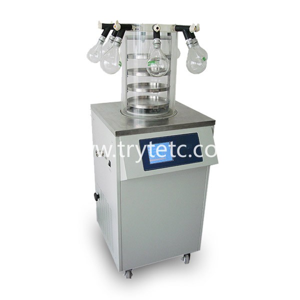 TC-18S Series Shelf heating Freeze Dryer, 6kg/24 hours, 0.18~0.27m2, programmable