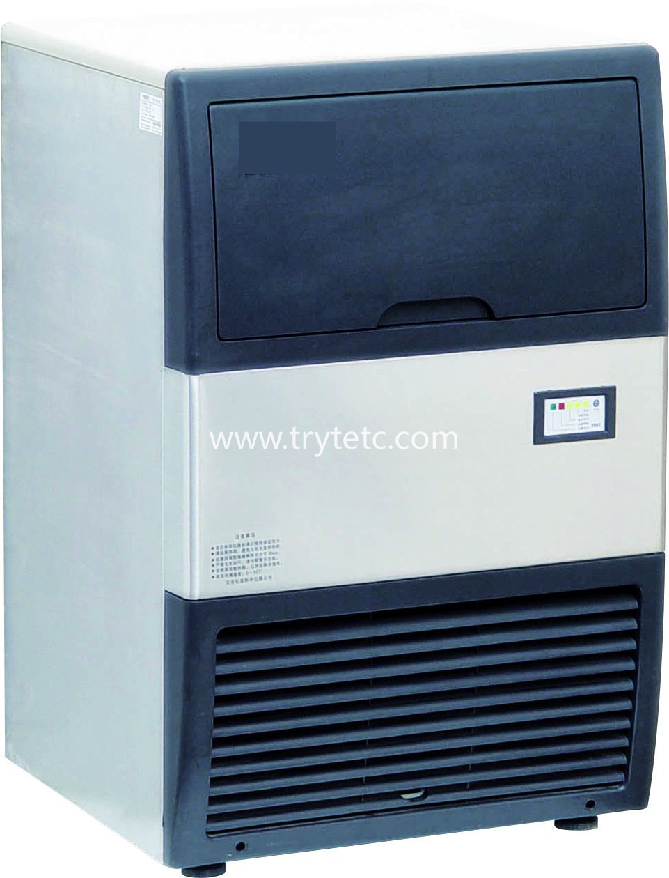 FOM Series 40~210kg/24hours, Flake Ice Maker, 5 reducer design, Multiple alarm display