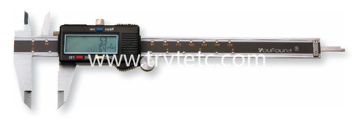 TR-P-107  FRACTION DISPLAY DIGITAL CALIPER