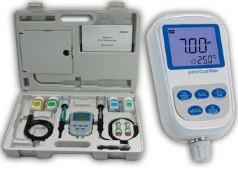 TR-LE-723 Portable pH/mV/Cond/TDS/Sal/Res Meter -2.00~19.99pH, ±0.01pH