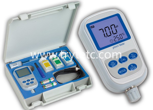 TR-LE-711  Portable pH/mV meter , -2.00 ~ 19.00pH, ±0.01pH, 0 ~ 100 º C