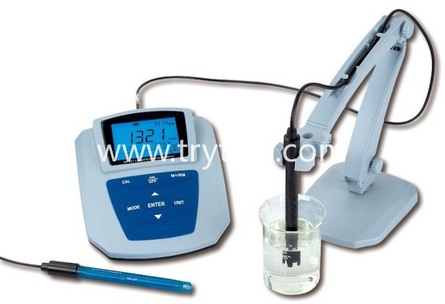 TR-LE-521  Bench-top conductivity meter, pH meter, TDS meter, salinity meter