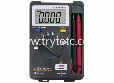 TR-MM-09  3 3/4 Pocket Digital Multimeter